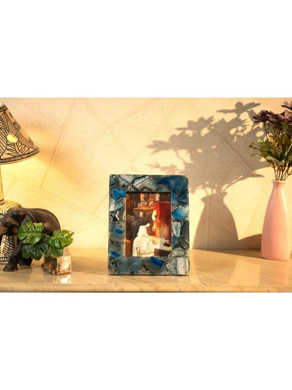 Natural Agate Photo Frame | 5